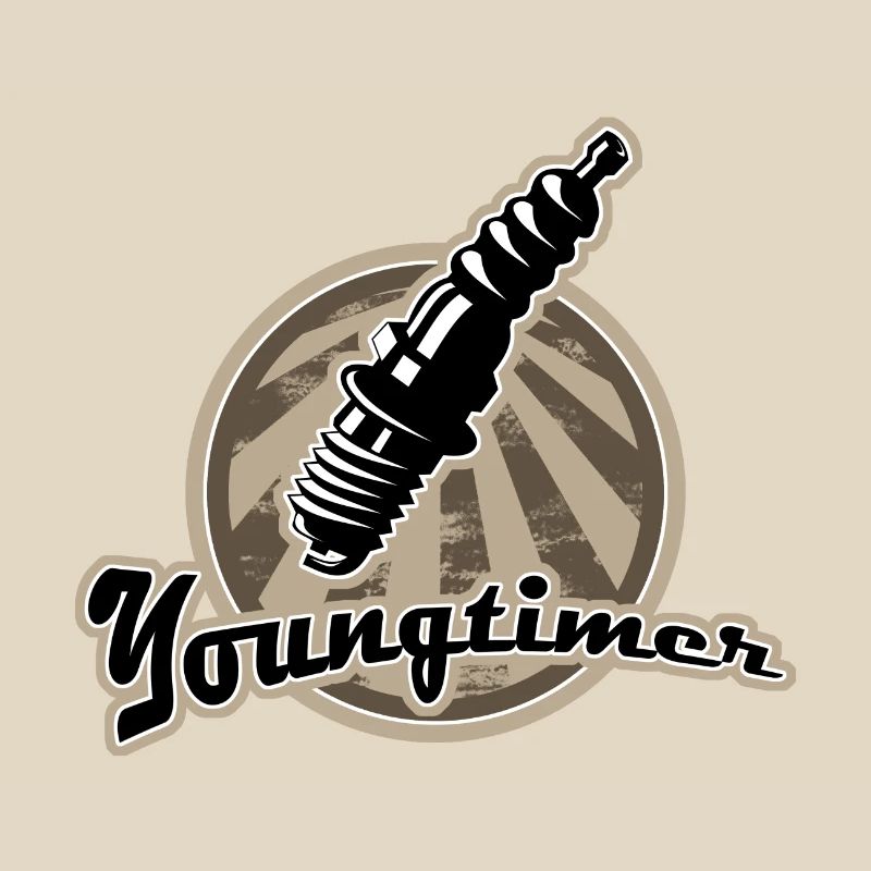Youngtimer spark plug retro