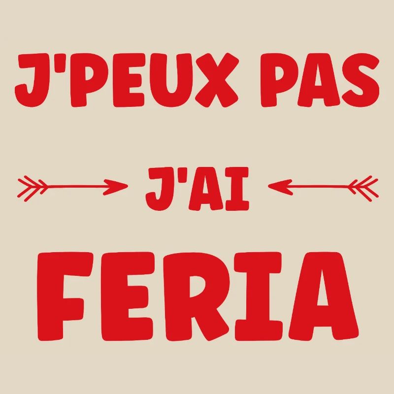 Fête de Féria avec Arcs et Lettres Rouge