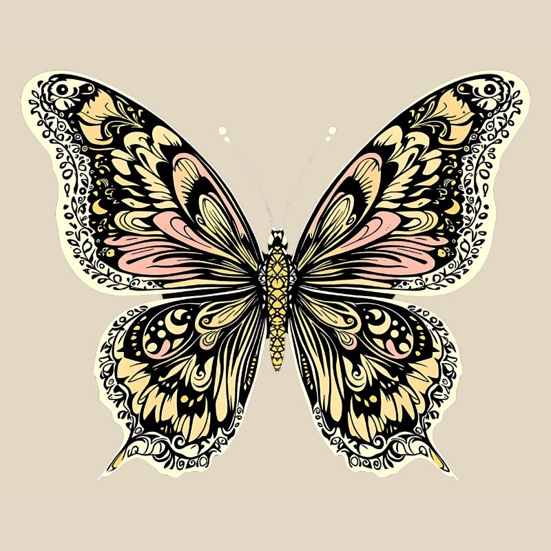 Boho Schmetterling
