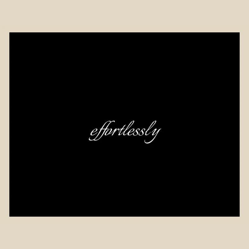 Effortlessly Elegant Script Typografie