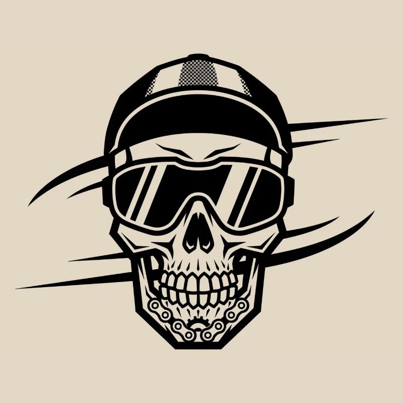 Skull Bicycle VTT VTT Conception de VTT