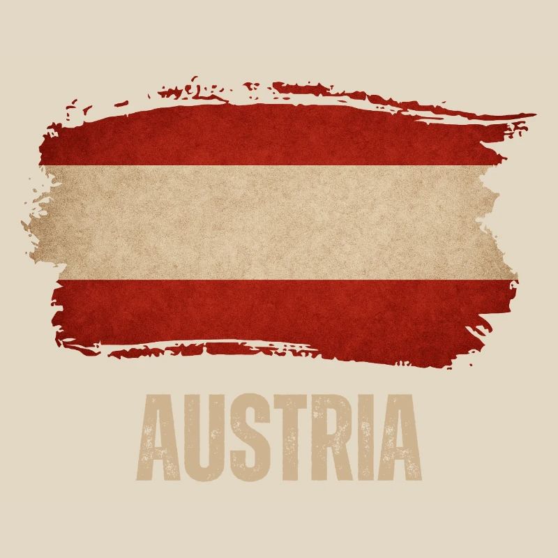 Austrian grunge flag, Austrian pride