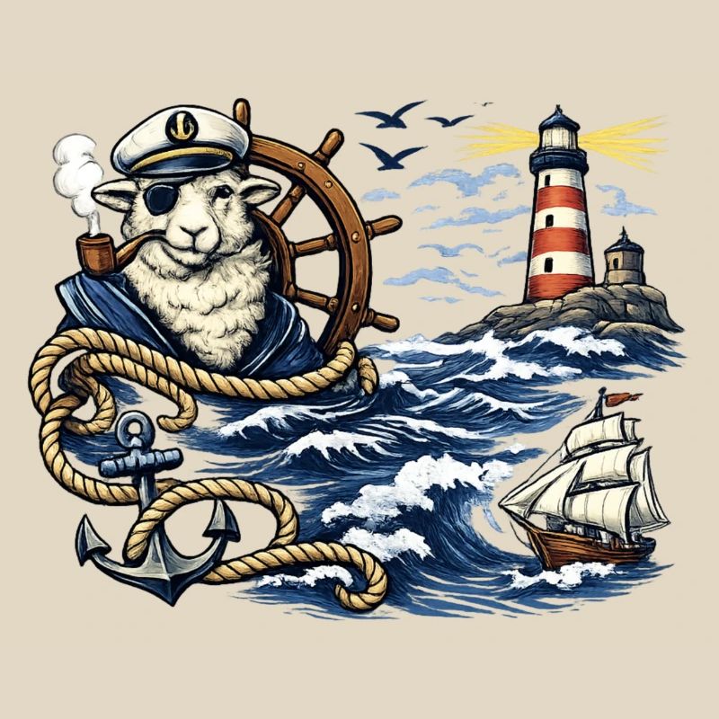 Pecore marinai nella tempesta