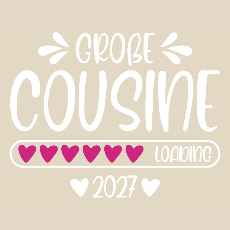 Big Cousin 2027 loading heart loading bar