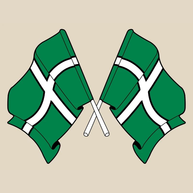 Devon Crossed Flags
