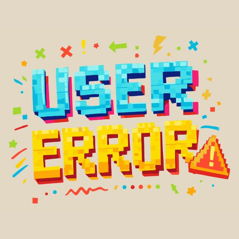 User Error Pixel Art