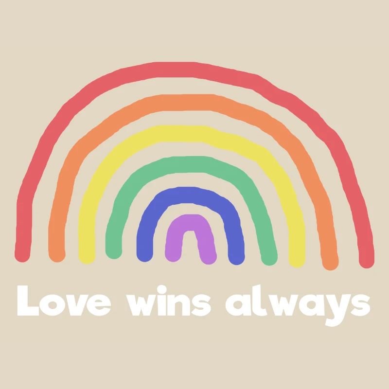 Regenbogen Liebe Statement Frieden Weltfrieden