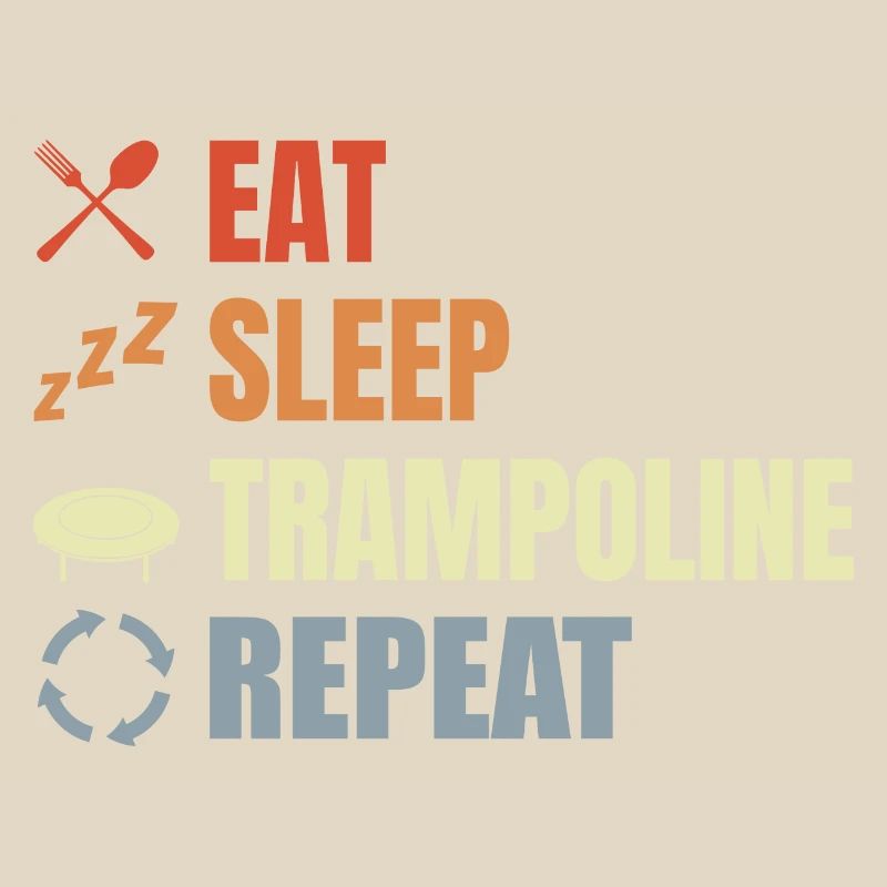 Trampoline Jumping Routine