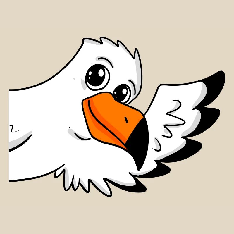 Seagull greeting greeting