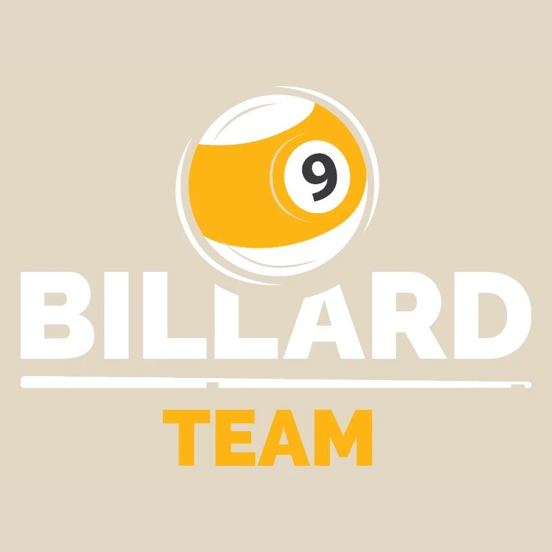 Conception du logo de l’équipe de billard à 9 boules