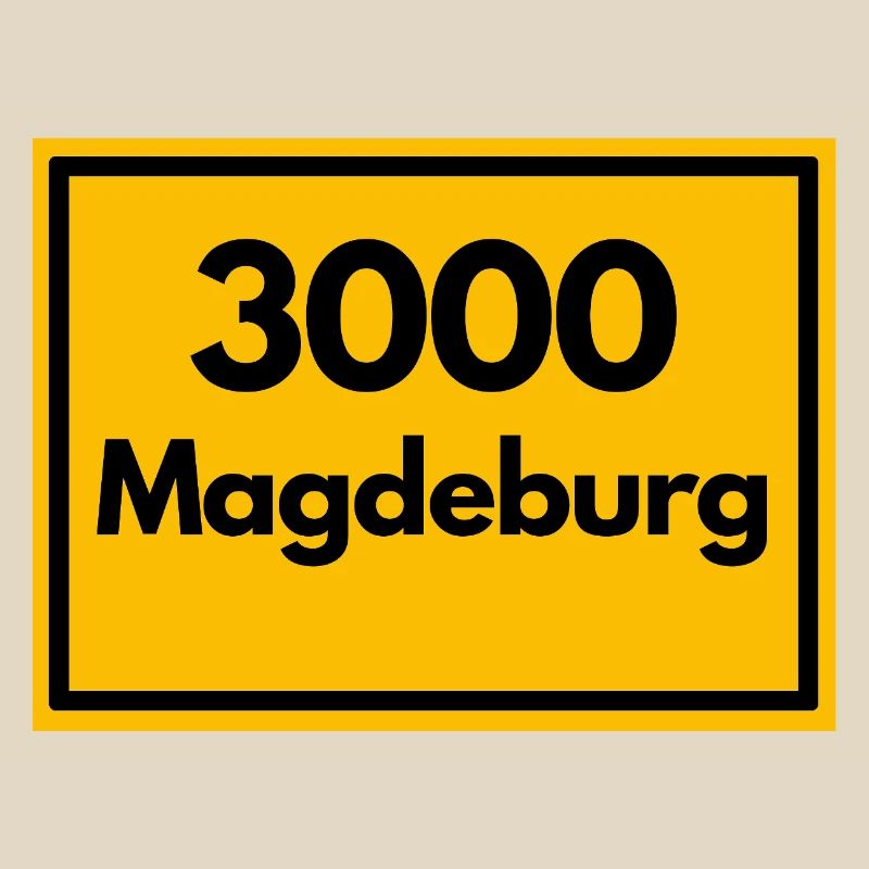 OLD POSTCODE POSTCODE RETRO 3000 MAGDEBURG OSTEN