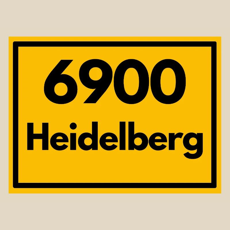 OLD POSTCODE POSTCODE RETRO 6900 HEIDELBERG