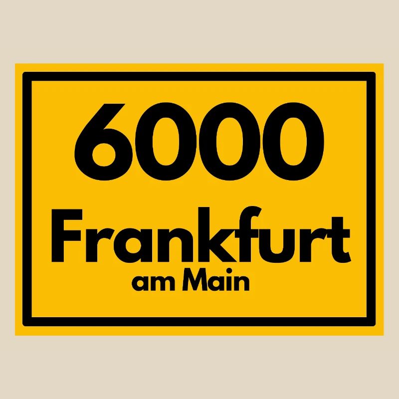 OLD POSTCODE POSTCODE RETRO 6000 FRANKFURT AM MAIN