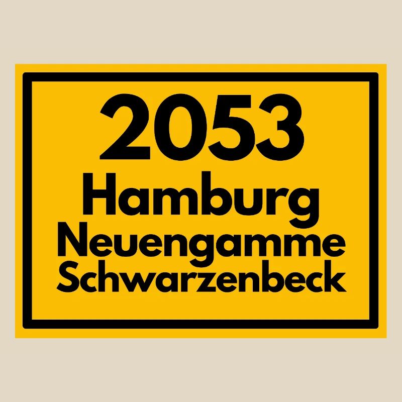 ANCIEN CODE POSTAL 2053 HAMBOURG NEUENGAMME ELBE