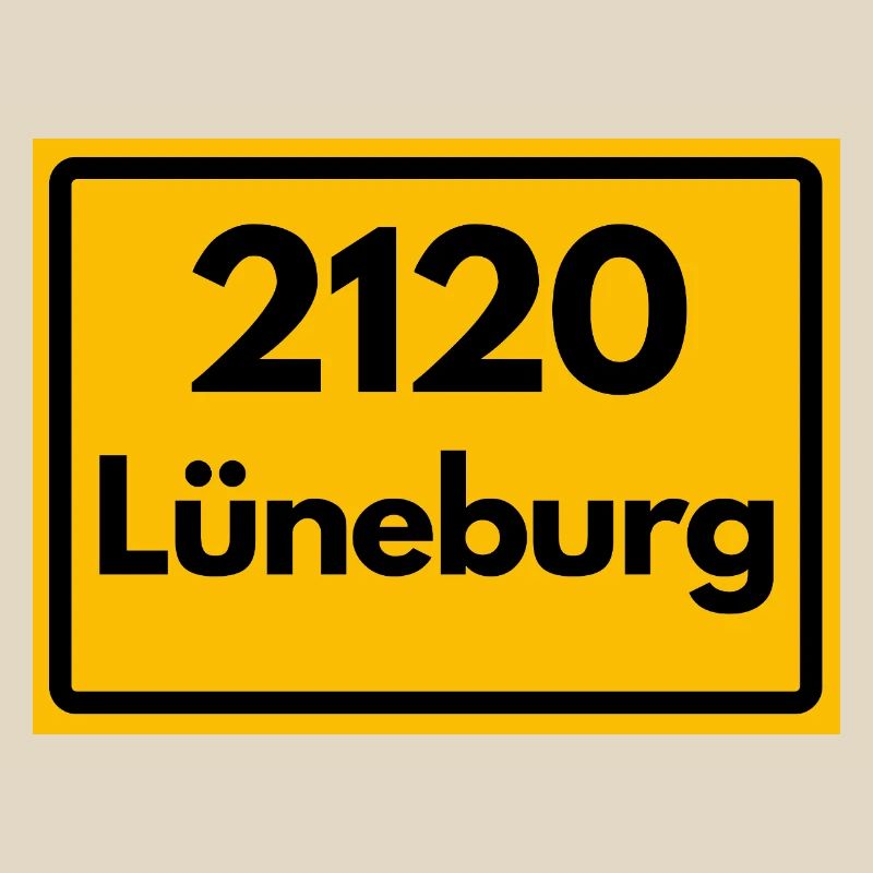 OLD POSTCODE POSTCODE RETRO 2120 LÜNEBURG - HANSE