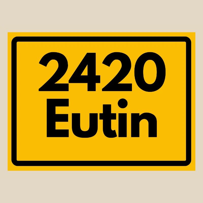 OLD POSTCODE RETRO 2420 EUTIN – SCHLOSS