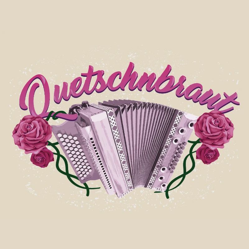 Squeeze Bride - Harmonica with Roses