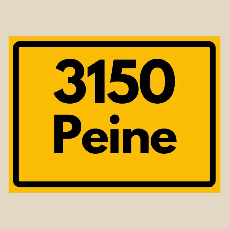 OLD POSTCODE ZIP CODE RETRO 3150 PEINE EULENSTADT