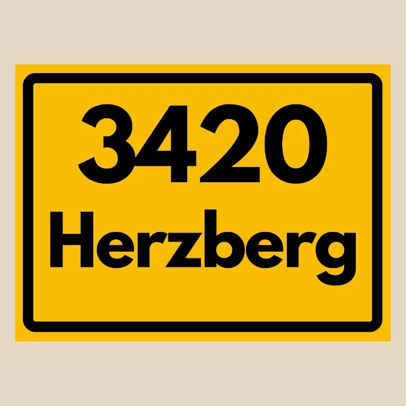 OLD POSTCODE ZIP CODE RETRO 3420 HERZBERG HARZ
