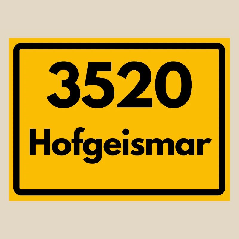 OLD POSTCODE POSTCODE RETRO 3520 HOFGEISMAR
