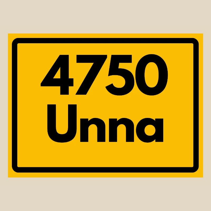 OLD POSTCODE POSTCODE RETRO 4750 UNNA