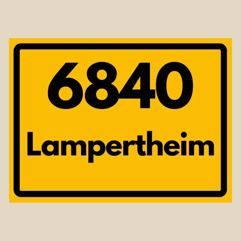 OLD POSTCODE POSTCODE RETRO 6840 LAMPERTHEIM