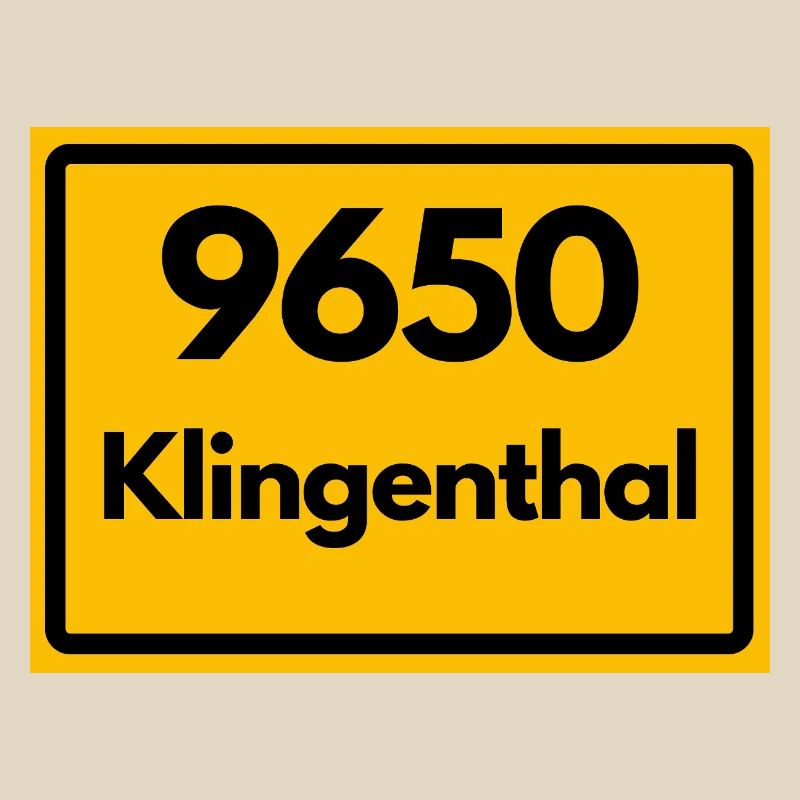 OLD POSTCODE 9650 KLINGENTHAL SAXONY
