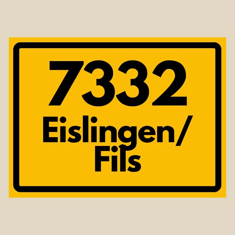 OLD POSTCODE 7332 ZIP 73054 EISLINGEN FILS
