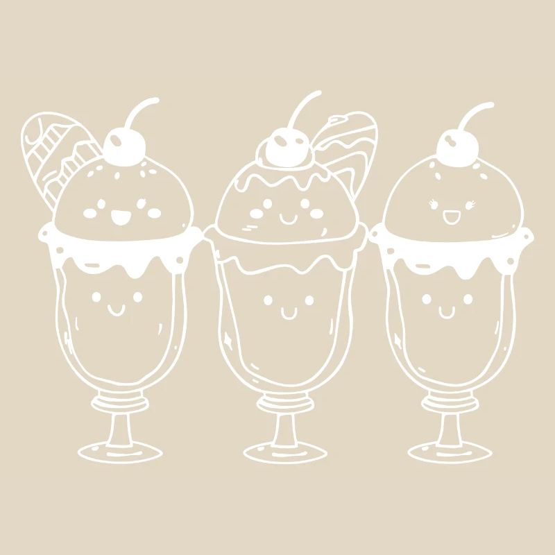 Eisbecher Comic Look