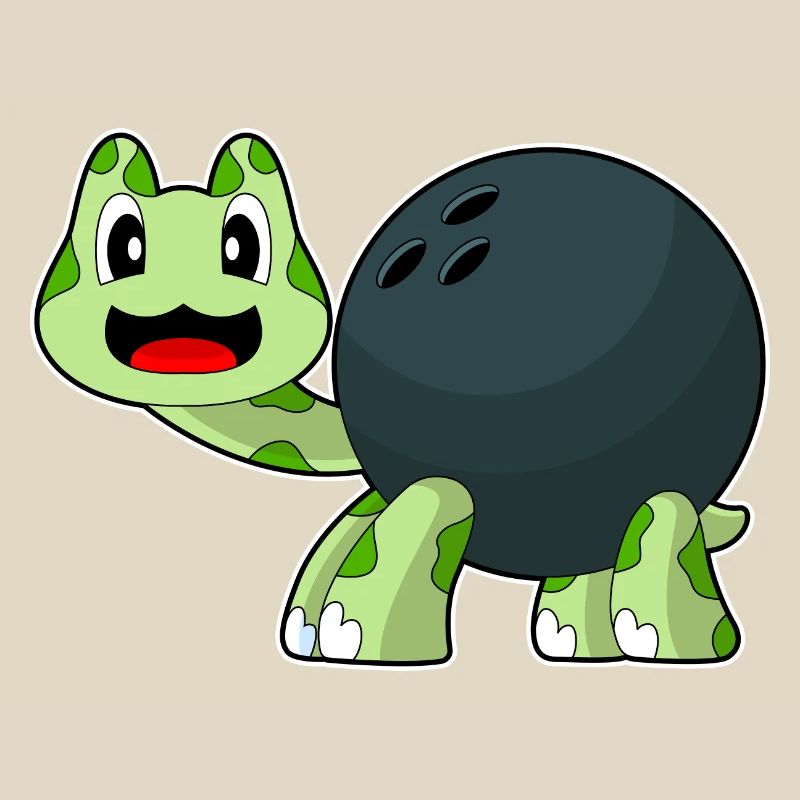 Turtle Bowling Bowling Ball