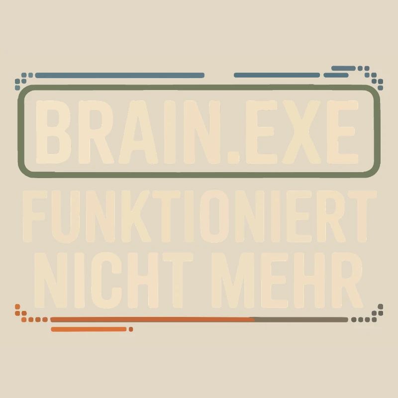 Brain.exe ne fonctionne plus – Nerd drôle