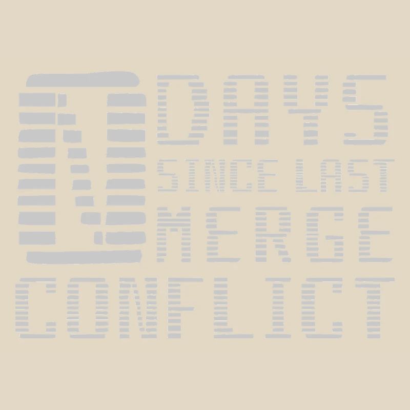 Merge Conflict Software Developer Developer geek