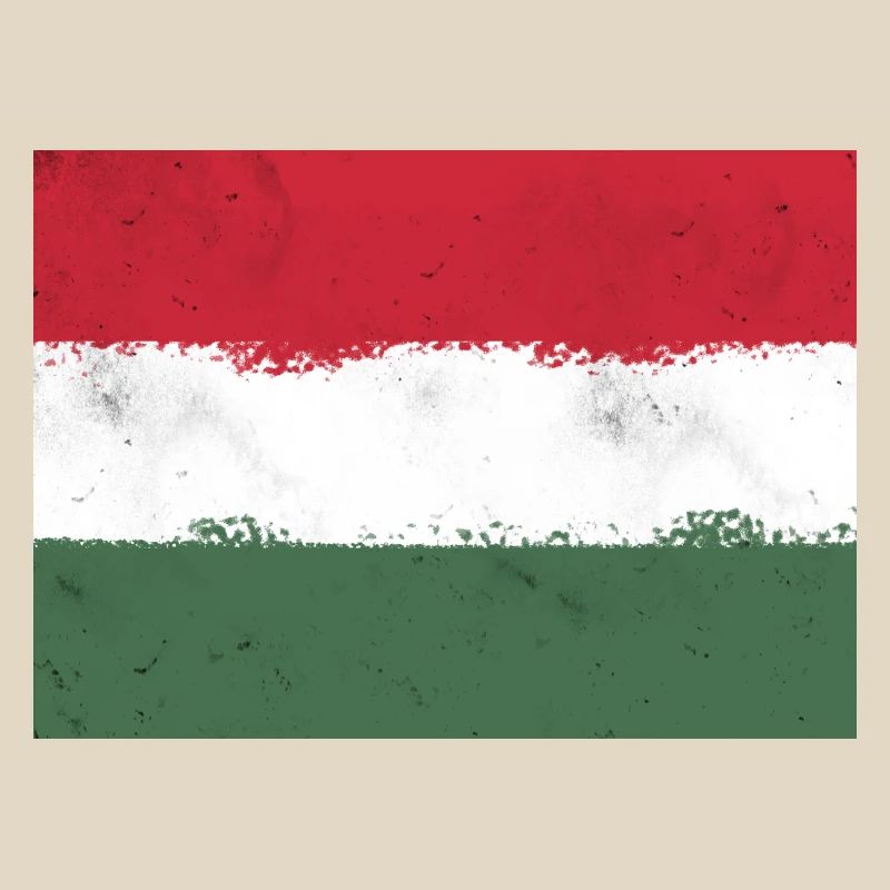 Flagge von Ungarn