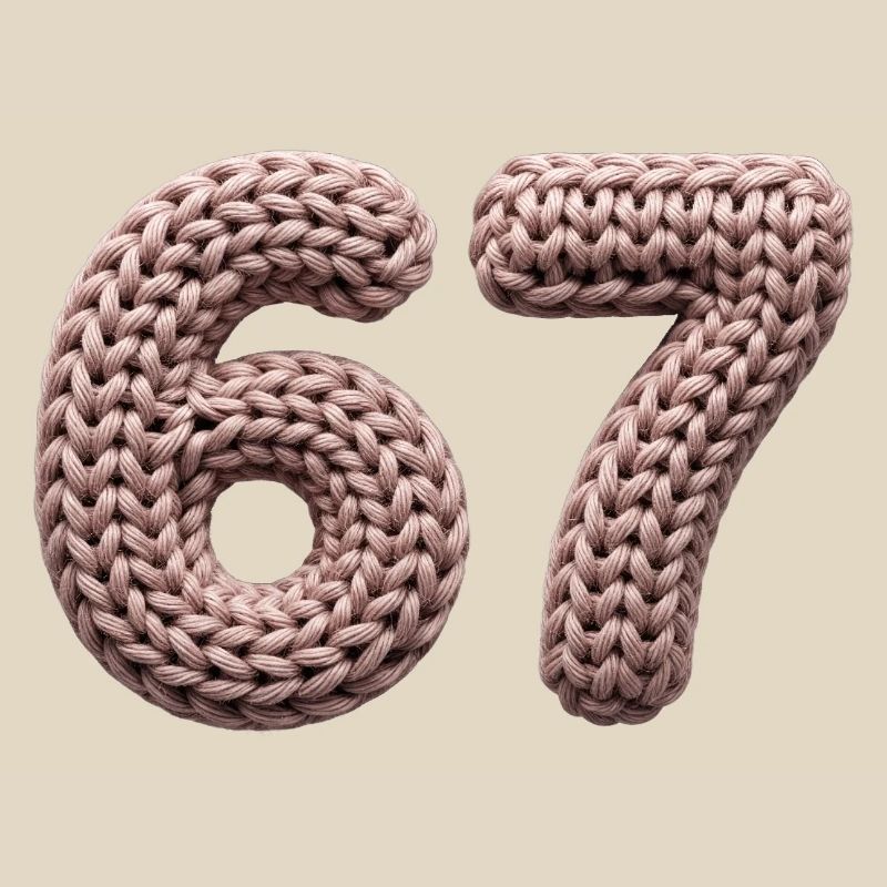 67 Memes – Pink Knitting Pattern Number