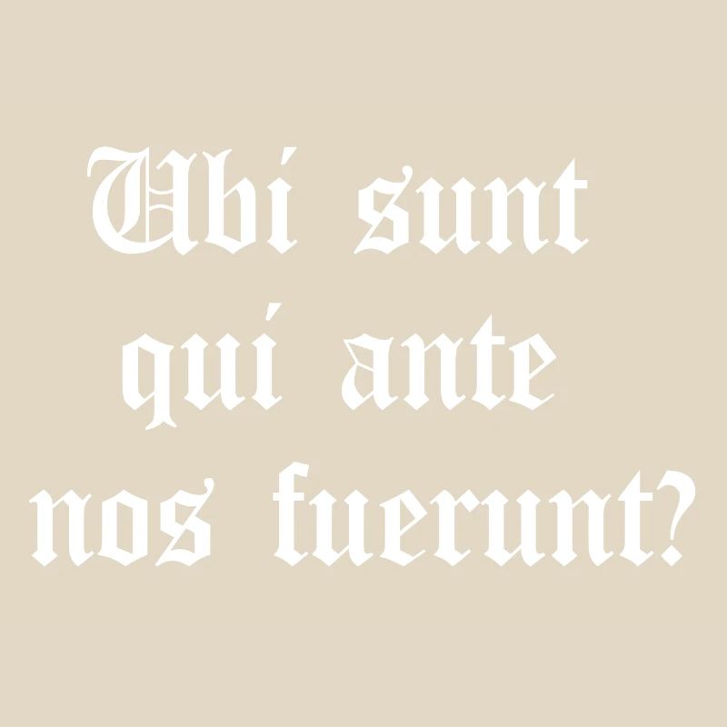 Latin Gothic Phrase Tee