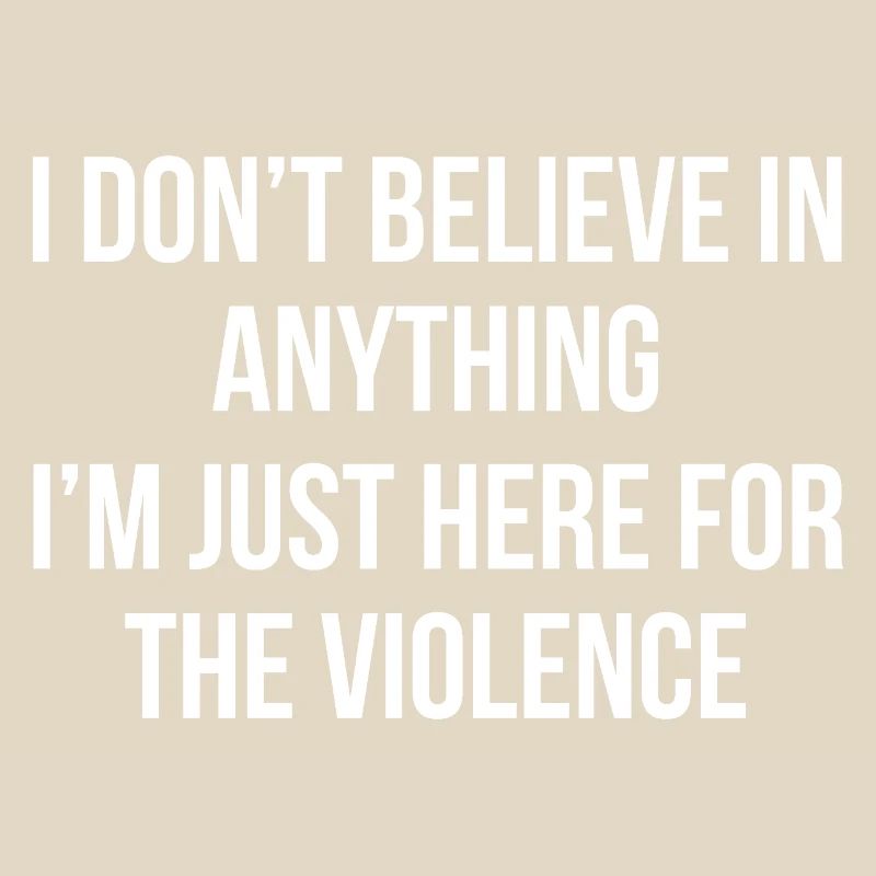 Black and white text statement