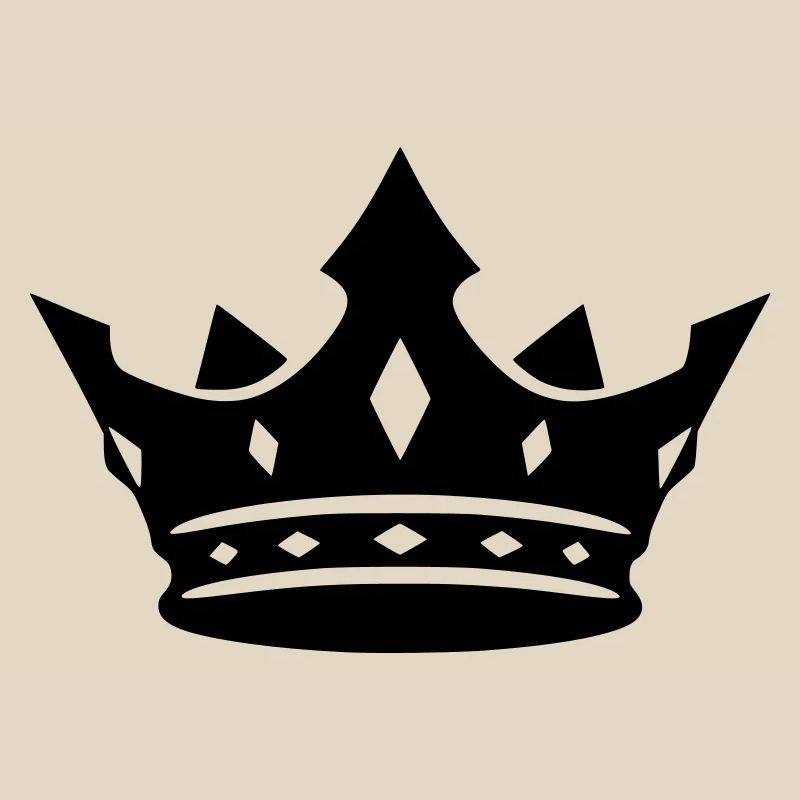 Crown Silhouette Black Cool Vector