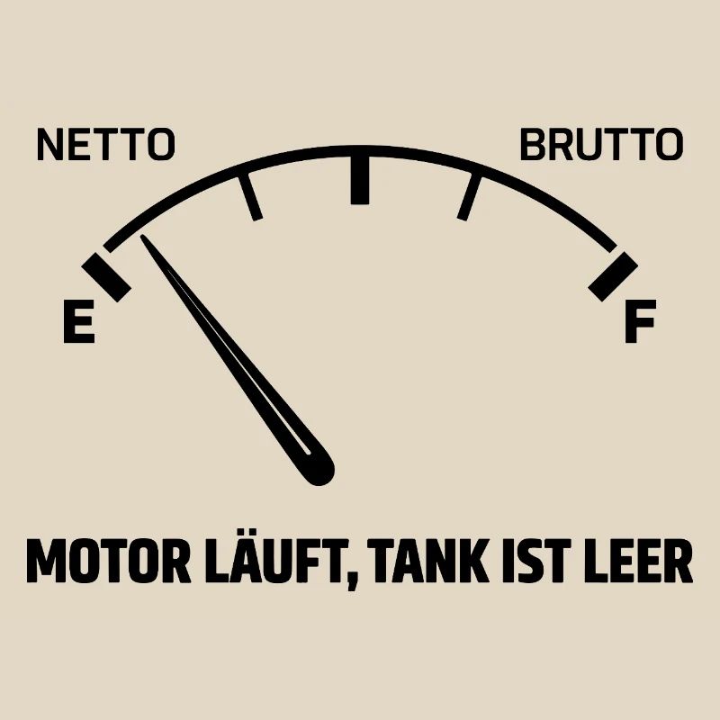 Engine runs tank empty