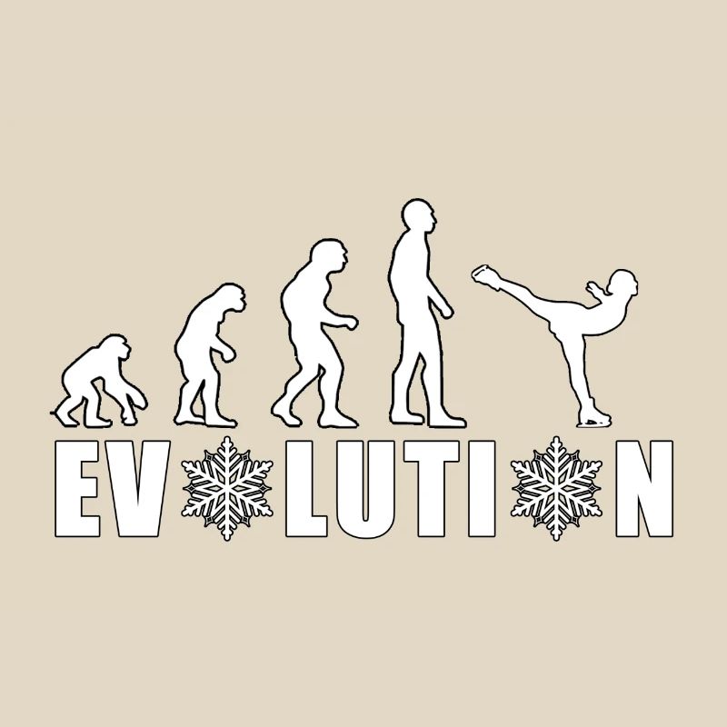 EVOLUTION EISKUNSTLAUF WINTER SCHNEE