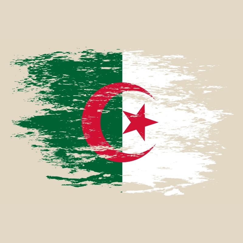Drapeau de l’Algérie utilisé