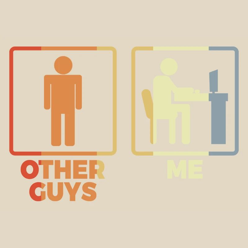 Programmierer Strichmännchen