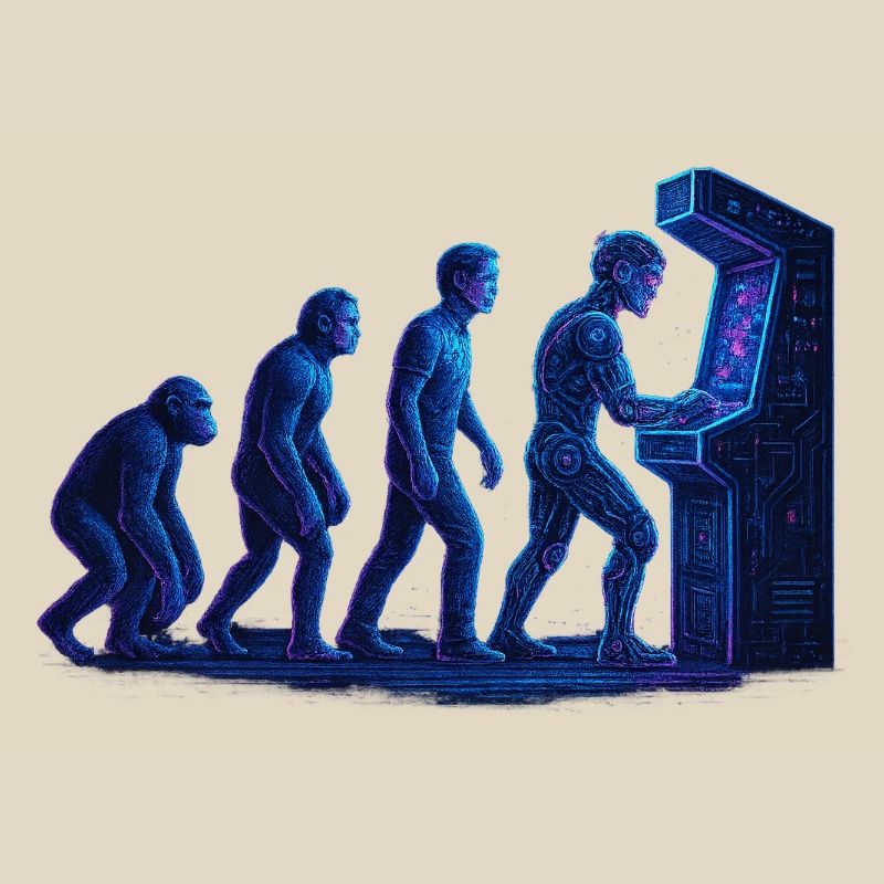 Arcade Human Evolution