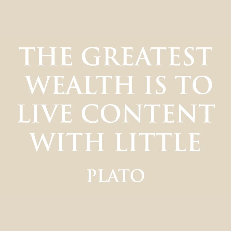 Conception de citation de Platon avec une typographie audacieuse