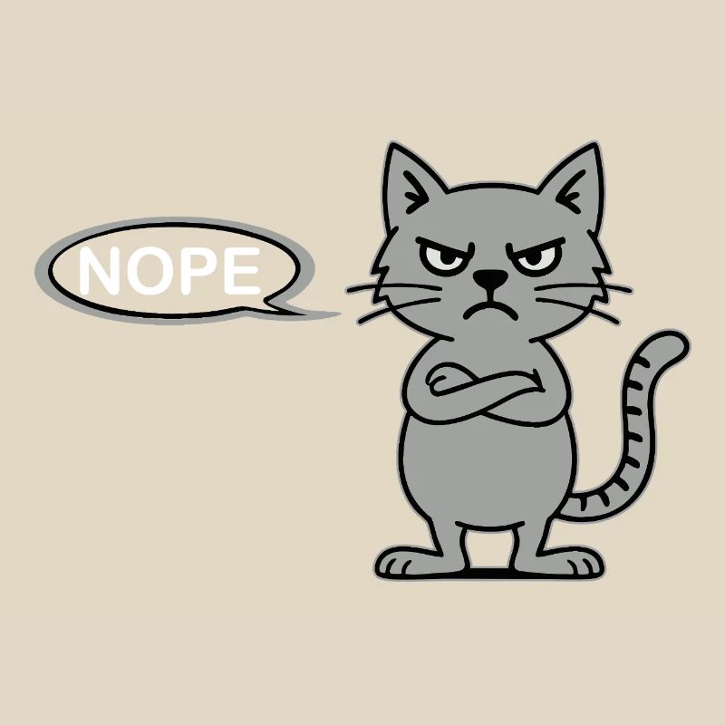 Skeptical Cat NOPE Statement