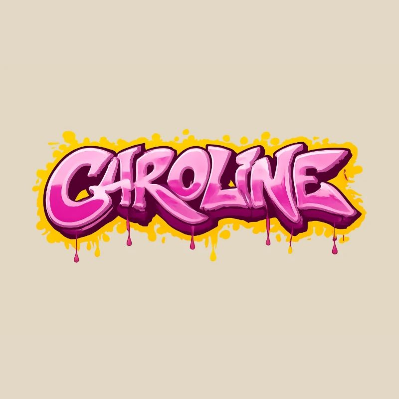 CAROLINE GRAFFITI NAME FOR PERFECT GIFT PRINTABLE 