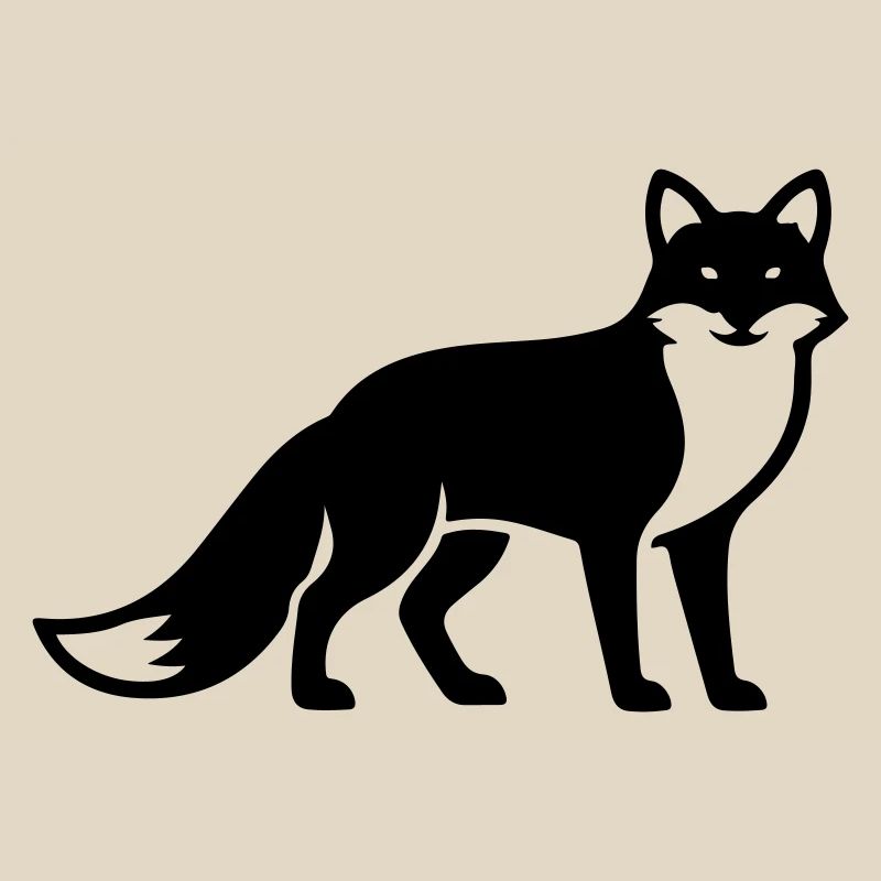 Fuchs Tier Silhouette