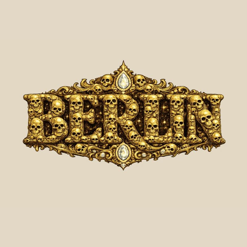Berlino barocco con teschio