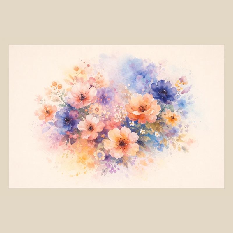 Conception à l’aquarelle