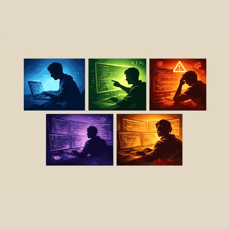 Ombre de code multi-écran