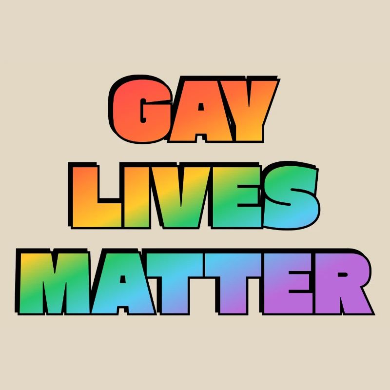 Déclaration typographique Pride Rainbow